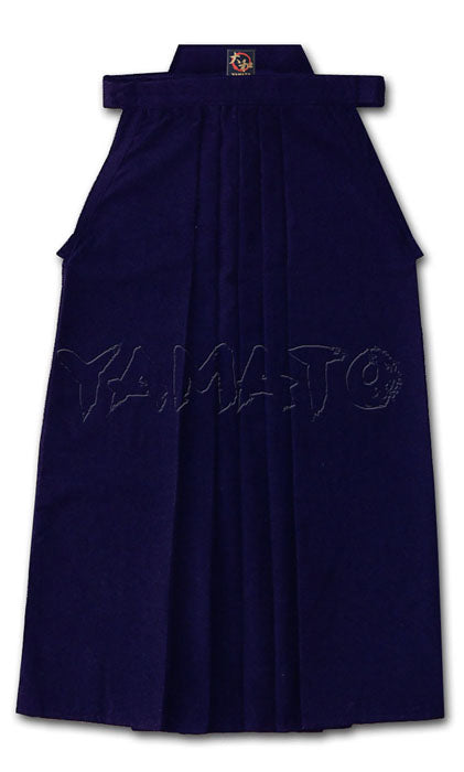 Blue Japanese Hakama Pants (65% Polyester, 35% Rayon)