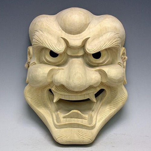 Yamato Budogu | Wood Noh Mask KO OMOTE